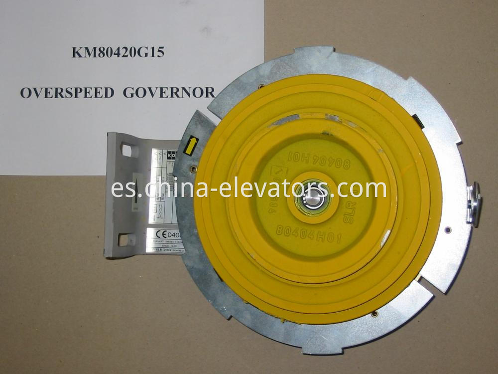 Gobernador de exceso de velocidad para Kone MRL Elevators KM80420G15 Overspeed Governor for KONE MRL Elevators KM80420G15